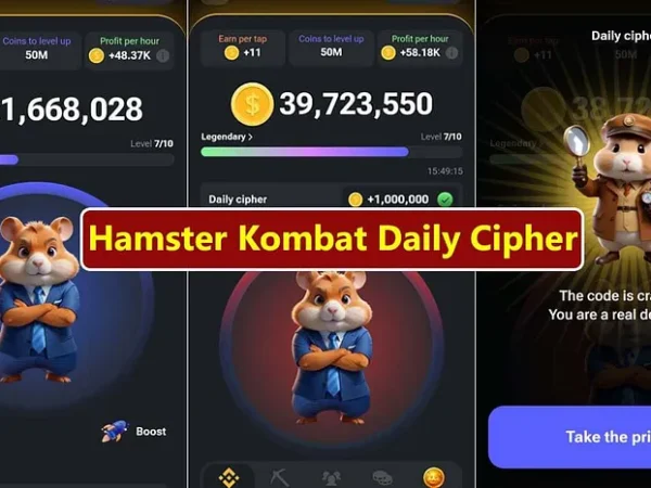 Hamster Kombat Daily Cipher Morse Code (Daily Updated)